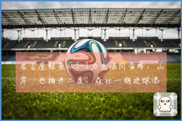 名古屋鲸鱼以5-1力克福冈黄蜂，山岸祐也梅开二度，森壮一朗进球添彩