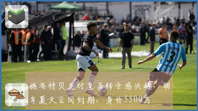 施洛特贝克对皇马转会感兴趣，明年夏天合同到期，身价5500万