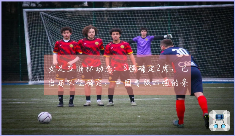 女足亚洲杯动态：8强确定2席，已出局队伍确定，中国晋级四强的条件揭晓